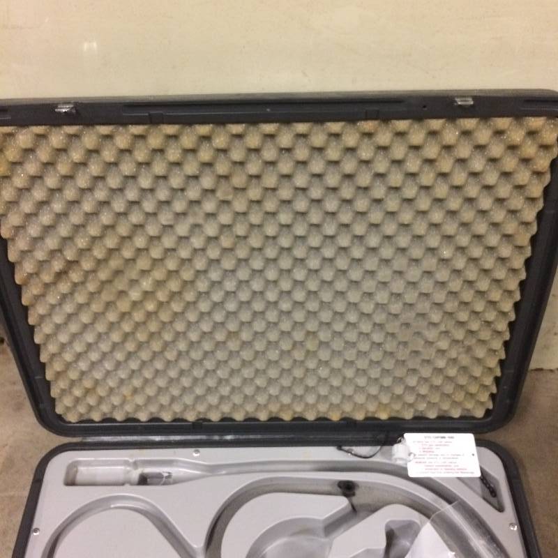 lot 9 image: Olympus OSF-2 Hard Case Can Be Used For Carrying any items Black Case Good Condition