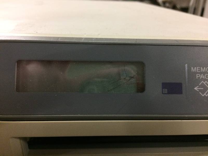 lot 19 image: Reatils Used $150 Sony Color Video Printer Up-51MD A5 Color Video Printer Using Size Dye-Sublimation Technology White Great Condition