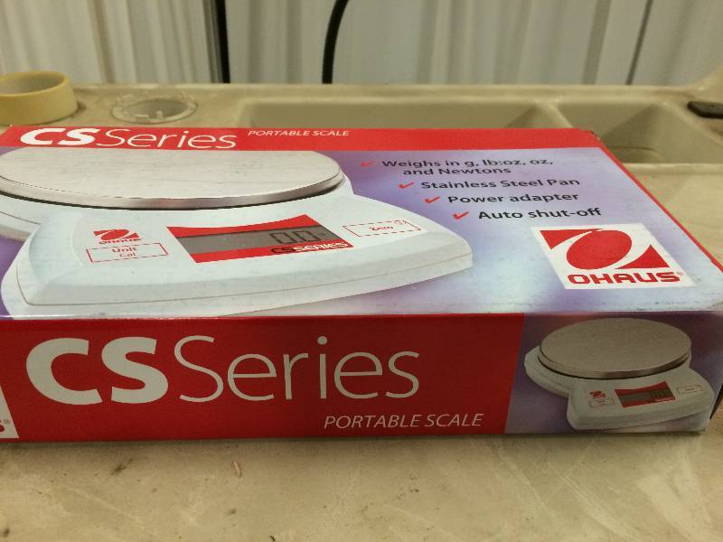 lot 39 image: Retails New $120 This Is A NEW IN PACKAGE OHAUS Digital Shipping & Receivng Scale