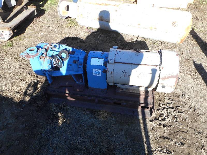 DENVER SALA PUMP W GE 30HP ELECTRIC MOTOR