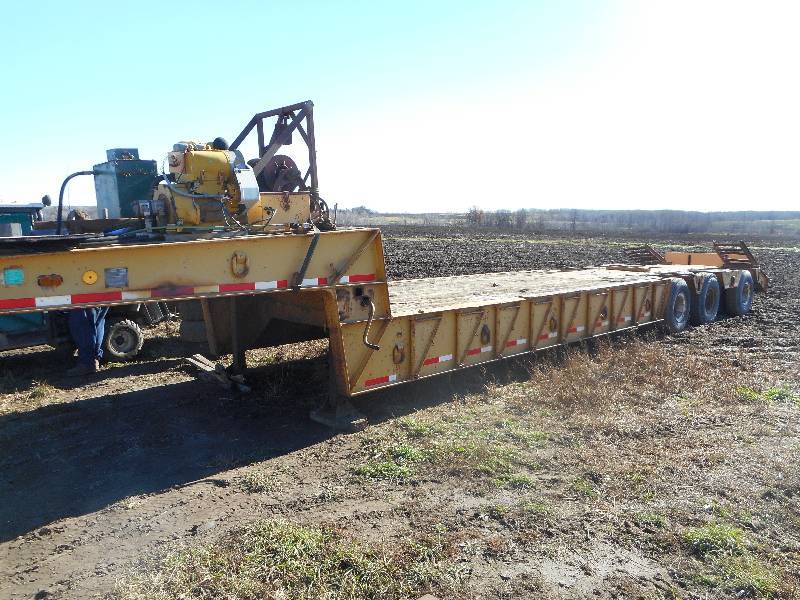 1980 40 TON DROP DECK  LOAD KING LOW BOY