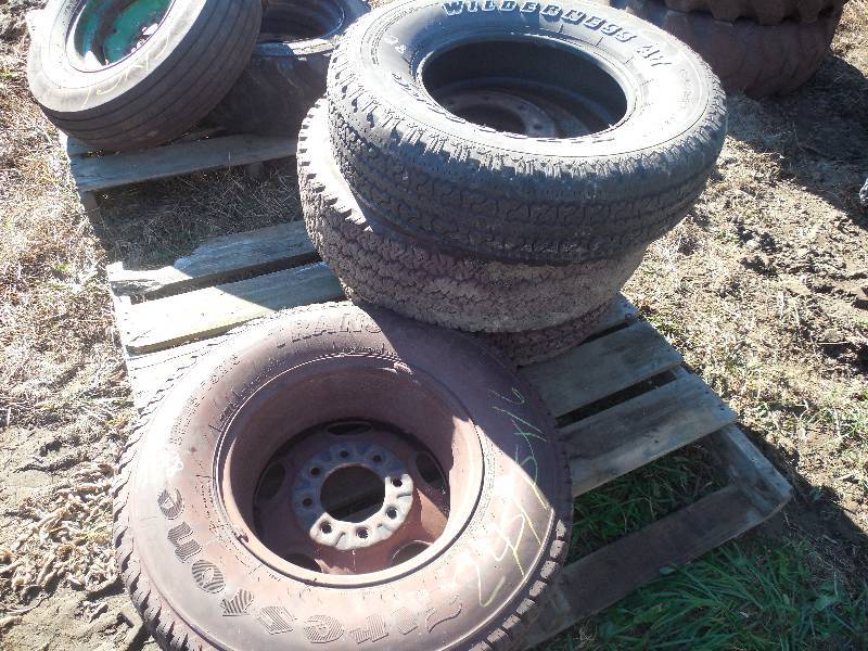 4 TIRES AND RIMS