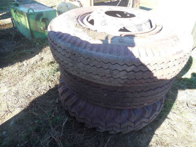 3 TIRES AND RIMS