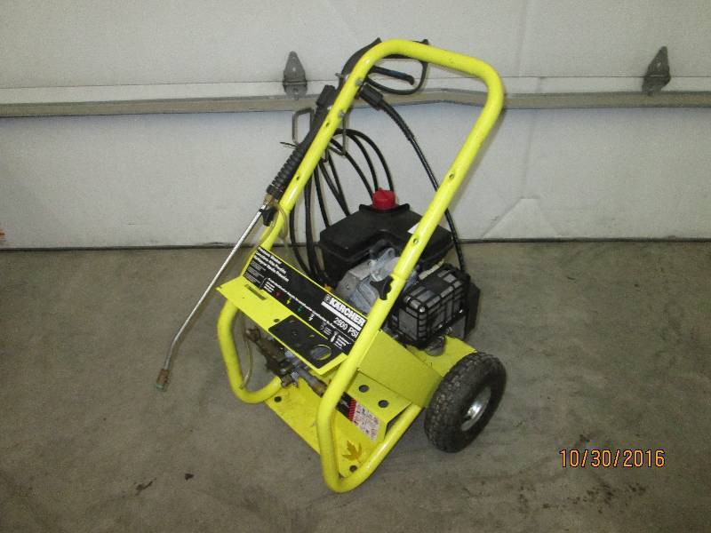lot 10 image: Karcher 2500PSI Pressure Washer, Mo...