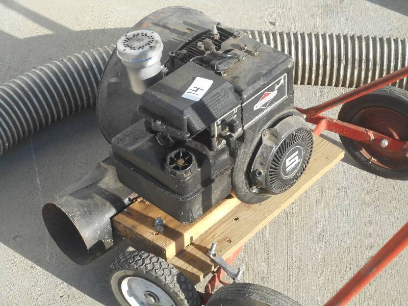 lot 14 image: Briggs & Stratton 5HP BlowerVac Wi...