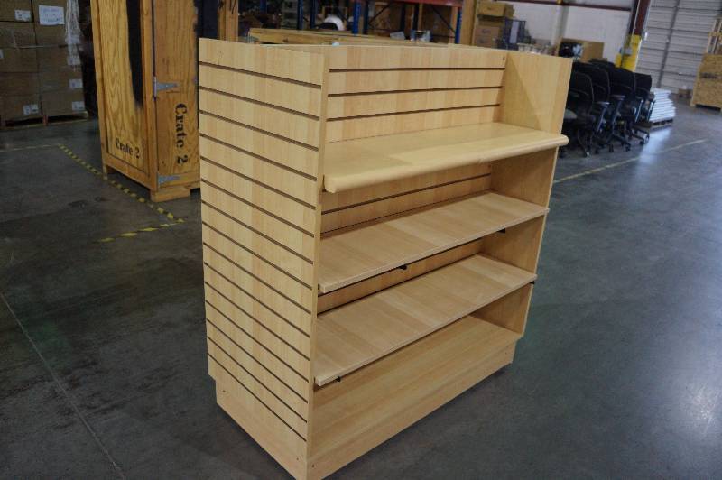 Rolling Display Shelves