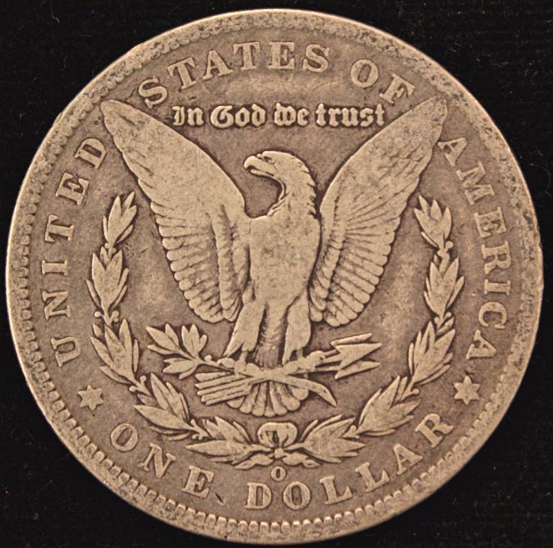 1886-O MORGAN SILVER DOLLAR FINE