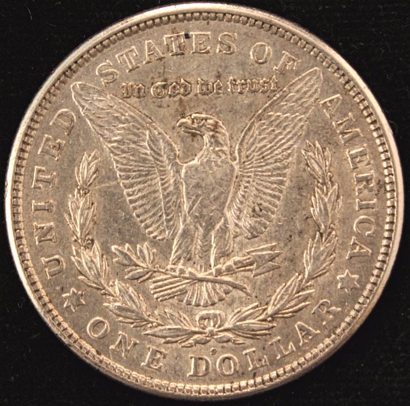 1921-S MORGAN SILVER DOLLAR XF DETAILS CLEANED