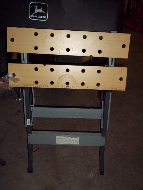 lot 10 image: Folding Work Bench