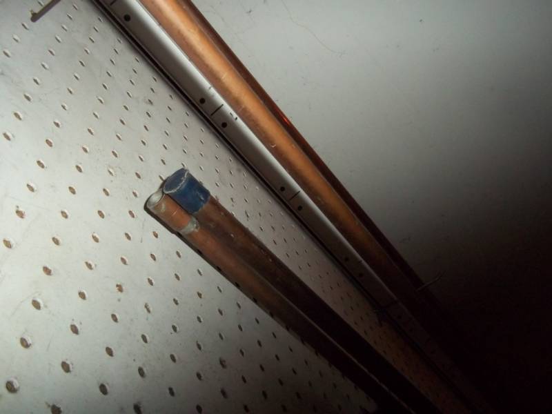 lot 41 image: Copper Pipe, shelf brackets