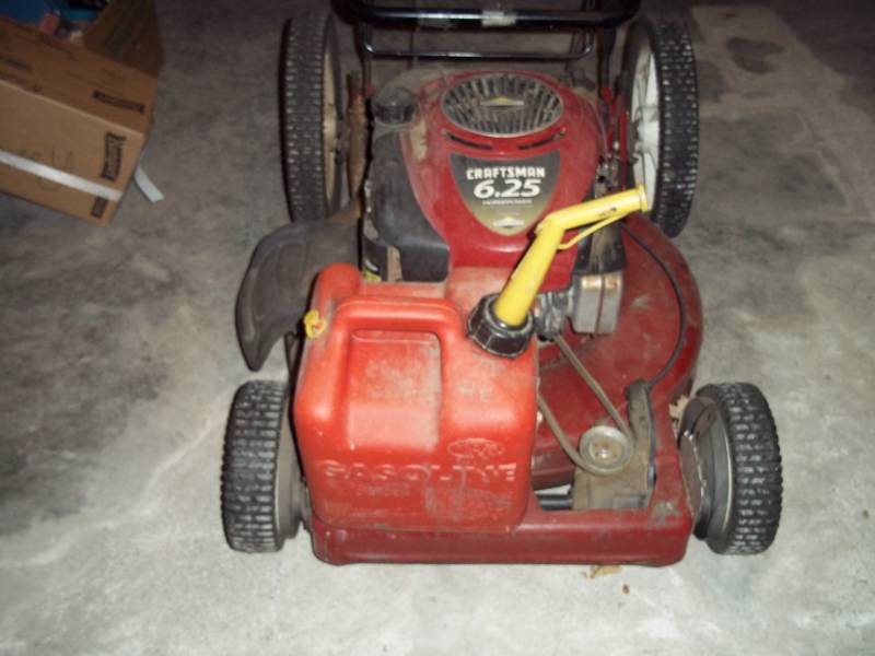 Craftsman 6.25 hp self propelled lawn mower | Advanced Sales Estate