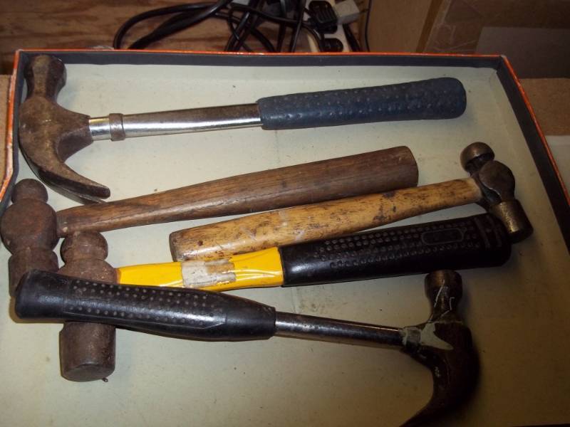 lot 156 image: Lot of Hammers