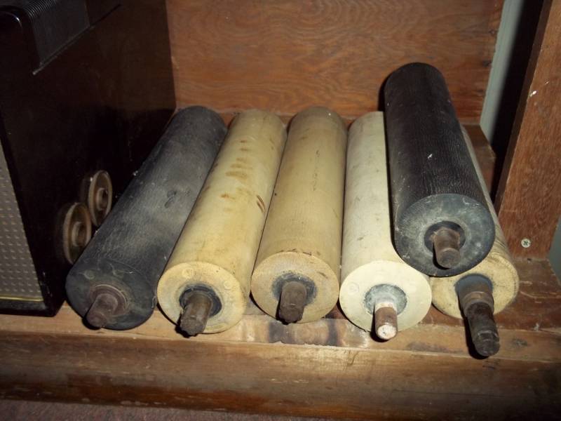 lot 194 image: Winger washer rollers