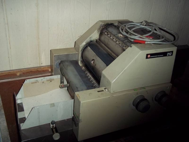 lot 202 image: Vintage Mimeograph