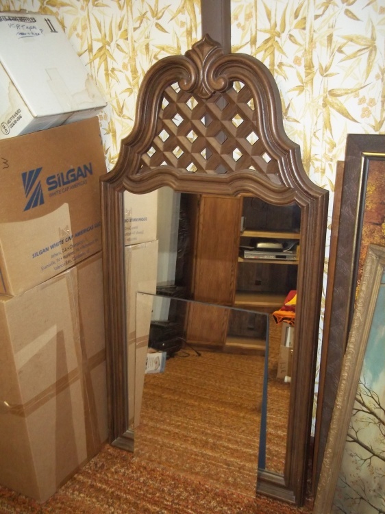 lot 226 image: Wall Mirror 55 x 28