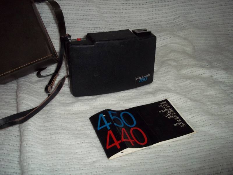 lot 283 image: Polaroid Automatic Land Camera with hard case