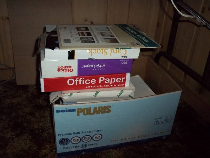 lot 377 image: Lot of Office paper