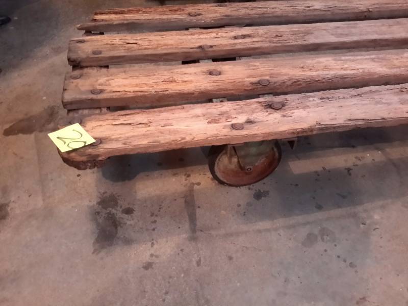 lot 20 image: Colson Co. Elyria Ohio, Railroad Cart