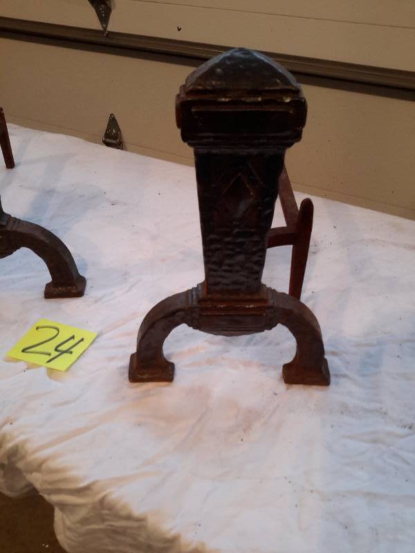 lot 24 image: 2, Fireplace AndIrons