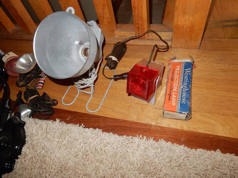 lot 55 image: Misc. Lighting items as shown.