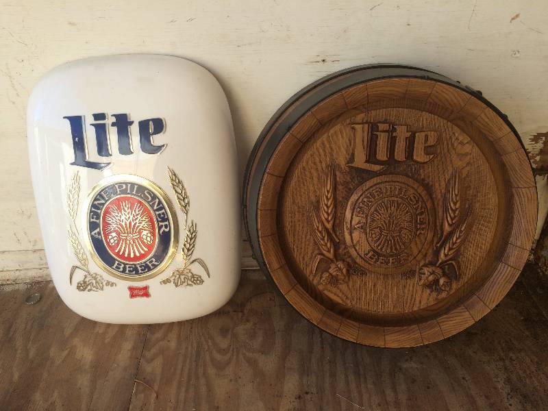 Miller Lite Wallhangings