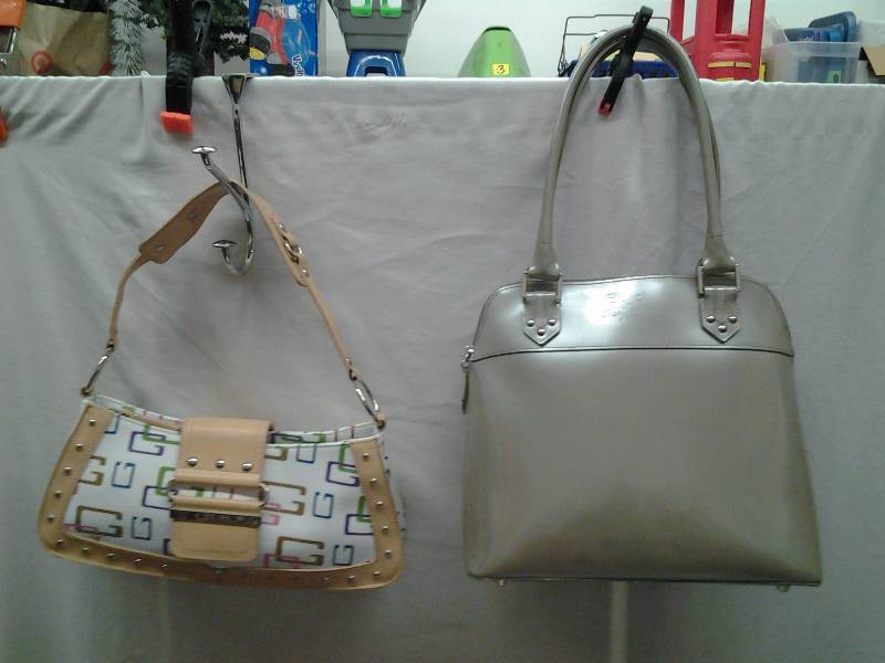 Beijo Patent Handbag, GUESS Handbag