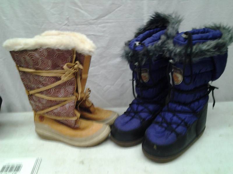 Timberland And Kimberfeel Ladies Winter Boots (Size 7)