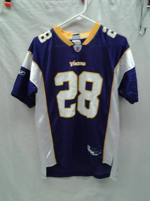 MN Vikings Youth Jersey - Peterson #28 - Size L 1416