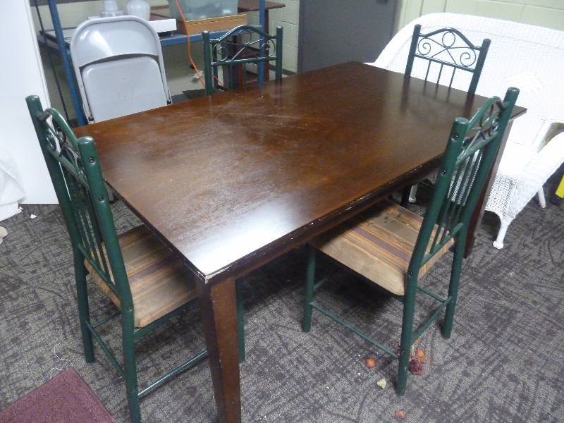 Dining Room Table with Four Chairs