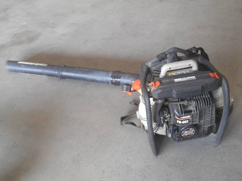 lot 7 image: Echo PB-601 Backpack Blower