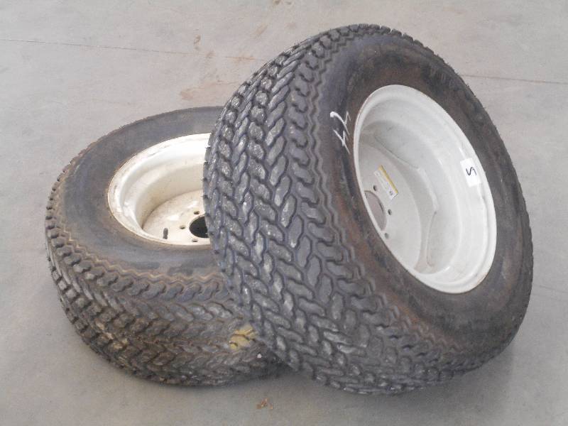 lot 5 image: (2) Tractor Turf Wheels & Tires