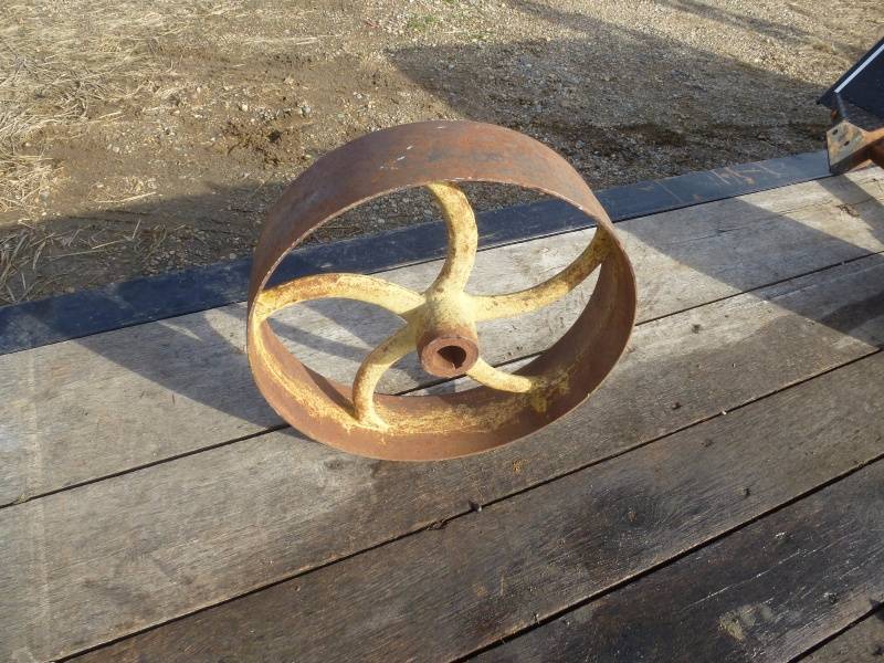 Antique Steel Wheel