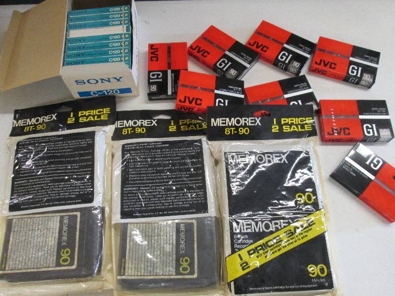 lot 16 image: 8 tracks and tapes ...