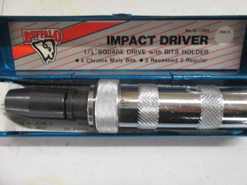 lot 24 image: impact driver 12 square drive wit...