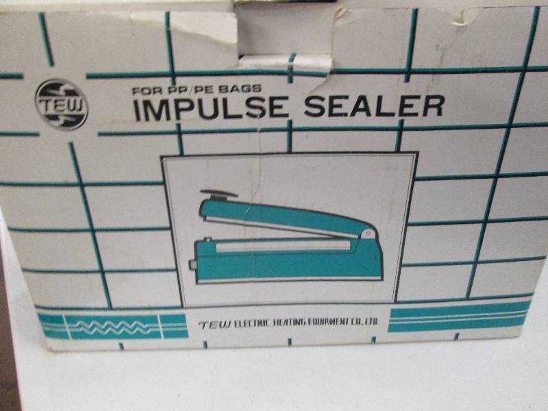 lot 48 image: impulse sealer for pppe bags ...