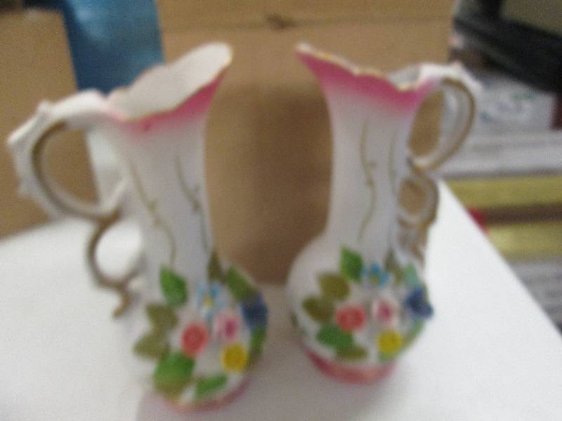 lot 55 image: 2 vases...