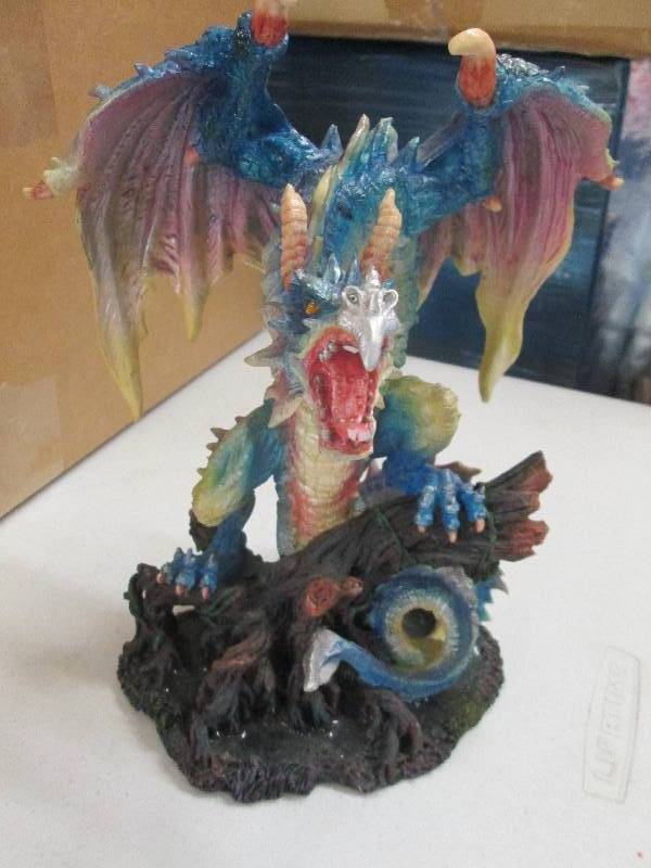 lot 59 image: dragon statue ...