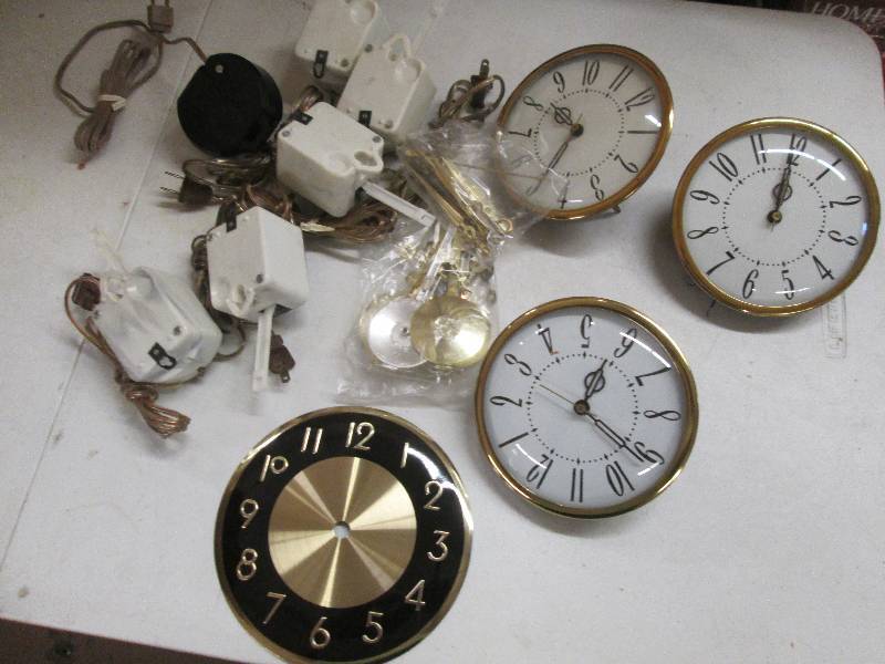 lot 71 image: 4 wall hanging clocks ...