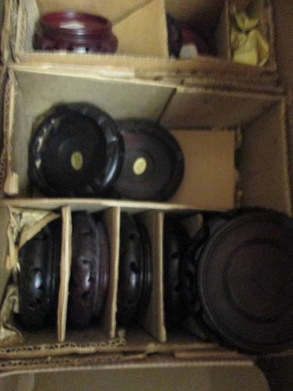 lot 98 image: lots of memo note books, wood candl...