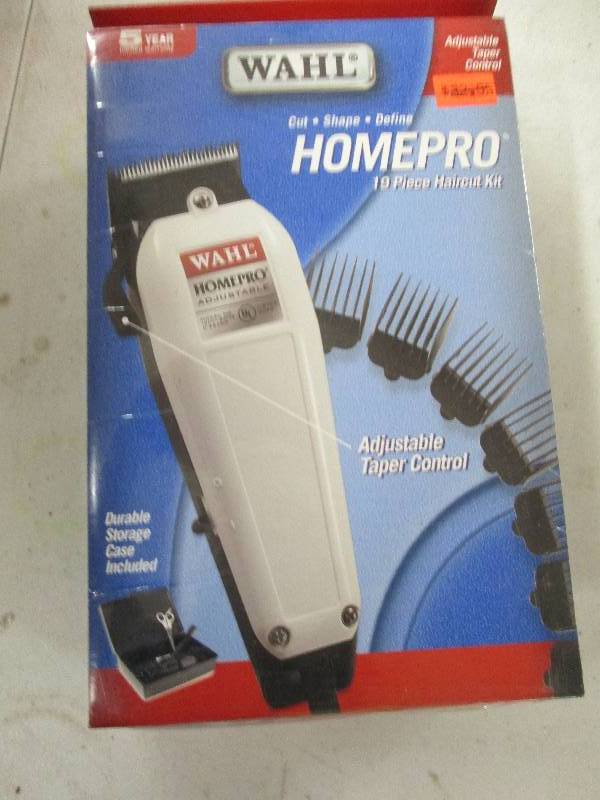 lot 145 image: wahl homepro 19 pc haircut kit stil...