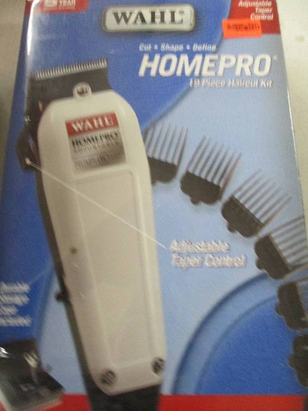 lot 146 image: wahl homepro 19 pc haircut kit stil...
