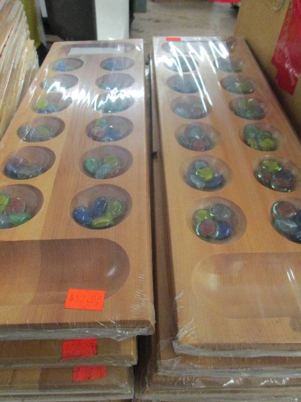 lot 181 image: 2 unopened mancala games ...
