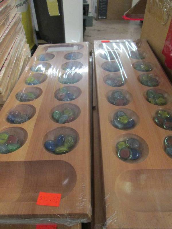 lot 182 image: 2  unopened mancala games ...