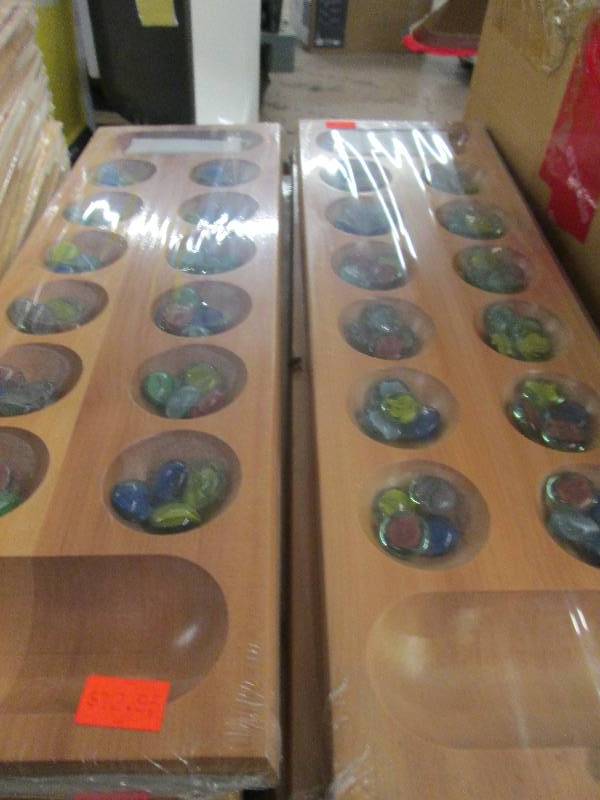 lot 184 image: 2  unopened mancala games ...