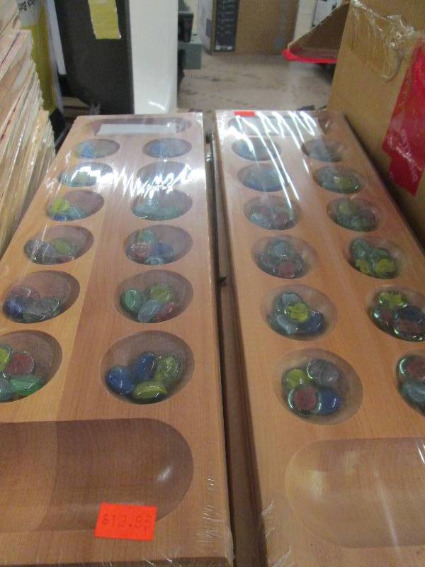 lot 185 image: 2  unopened mancala games ...