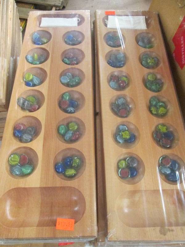 lot 187 image: 2  unopened mancala games ...