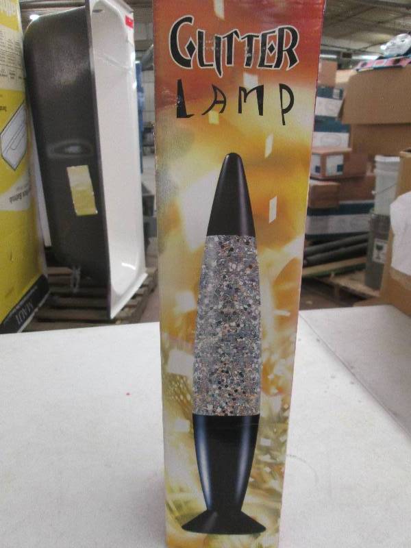 lot 192 image: glitter lamp ...