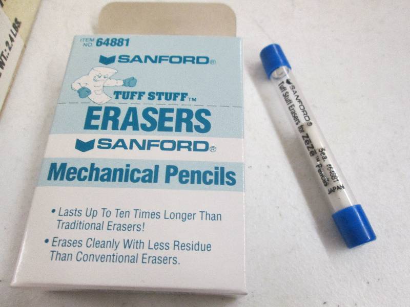 lot 229 image: 16 boxes of mechanical pencil earse...