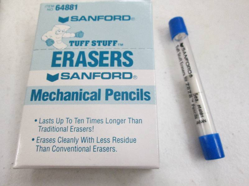 lot 232 image: 12 boxes of mechanical pencil earse...