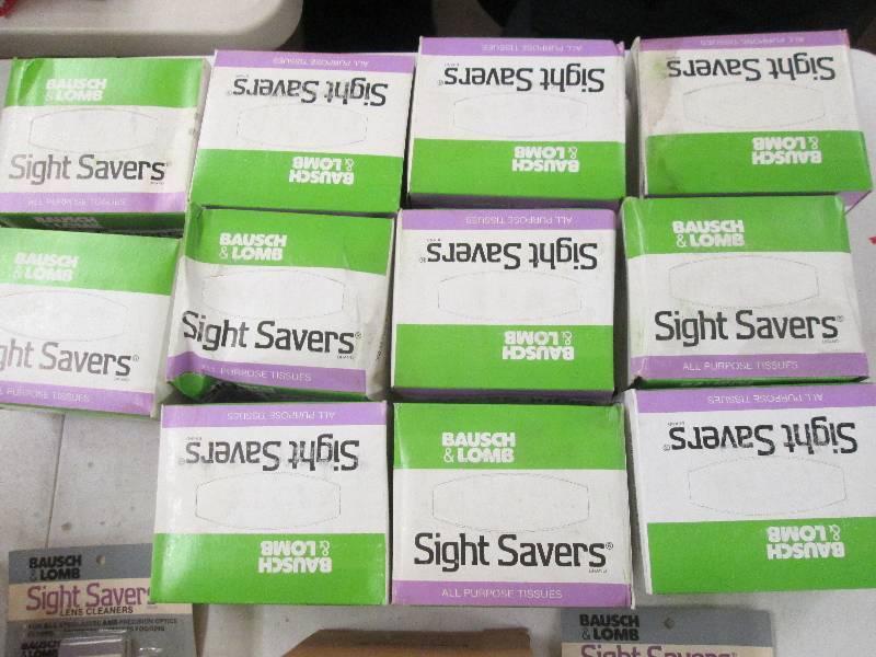 lot 325 image: 11 boxes of sight saver all purpose...